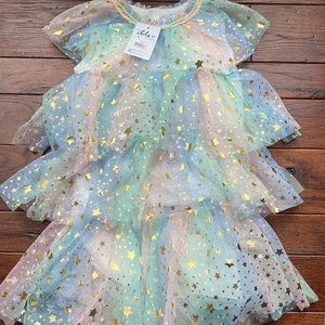 Lola & THE BOYS Pastel Stars Dress